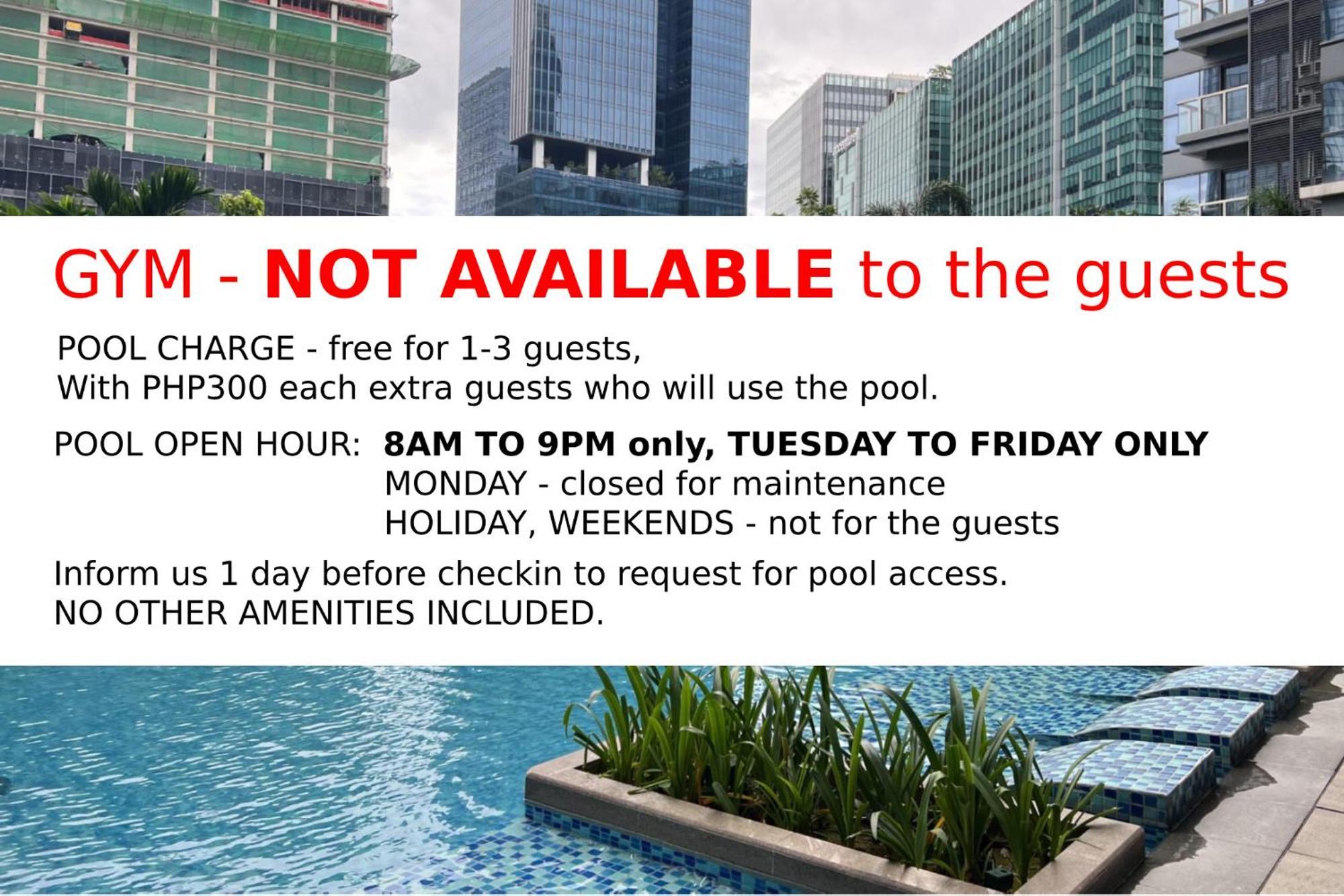 Apartment Uptown Parksuites Tower 1 Bgc By Ph Staycation Manila